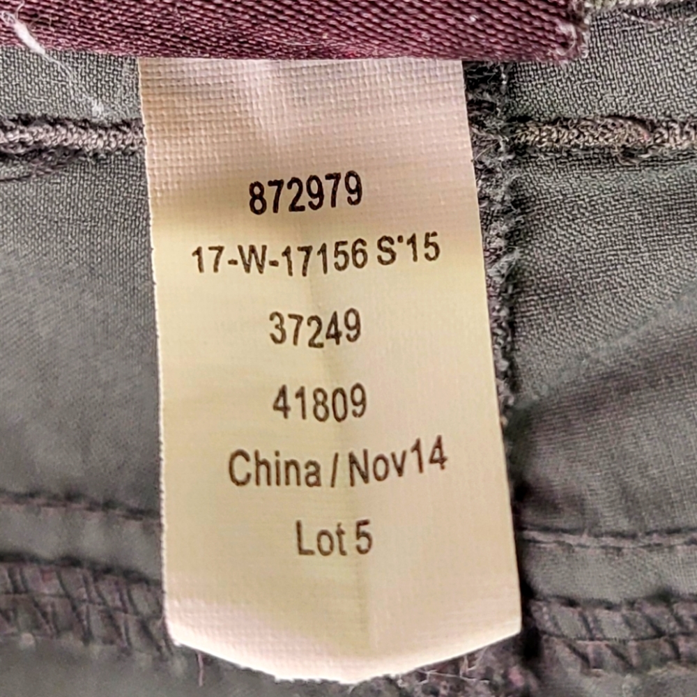 REI Roll Up Cargo Hiking Pants size 8 in Slate Grey - Picture 7 of 7